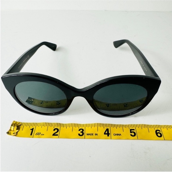 GUCCI Round frame soft cat-eye acetate sunglasses NEW main image 12